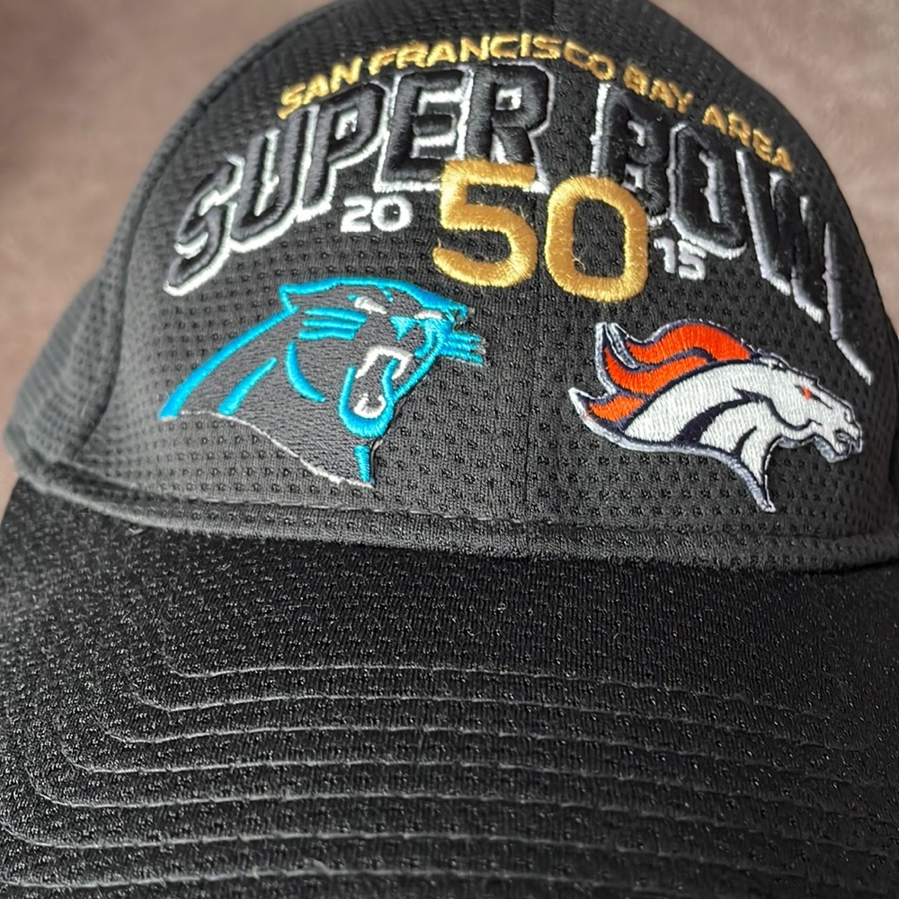 Super Bowl 50 Carolina Panthers v Denver Broncos New Era 9Forty Cap